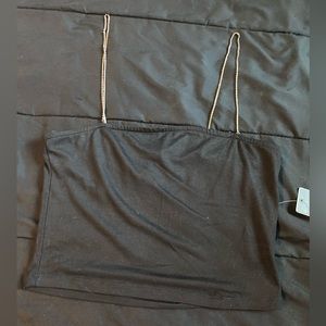 Black Diamond Strapped Tank Top Medium